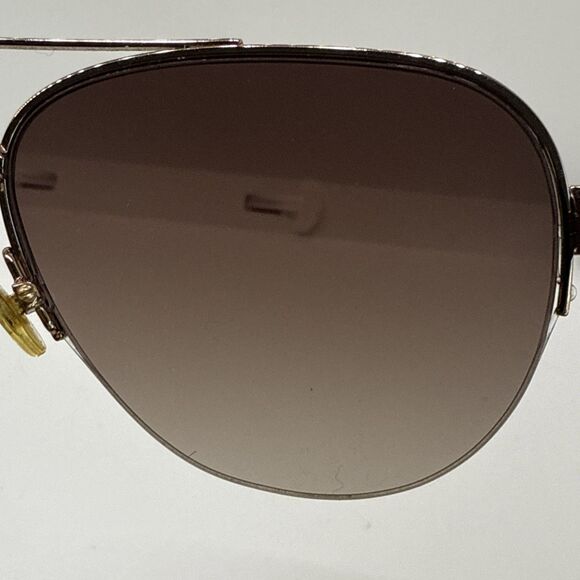 Kate Spade Marion/S 0AU2 B1 Rose Gold Aviator Sunglasses Brown Lens 57-15 135 - Picture 9 of 10